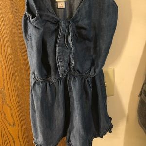 Adorable “jean” romper